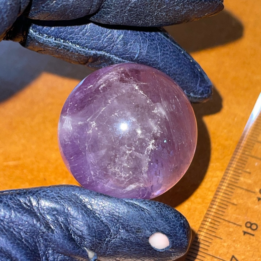 Ametrine Sphere A. - Picture 3 of 13